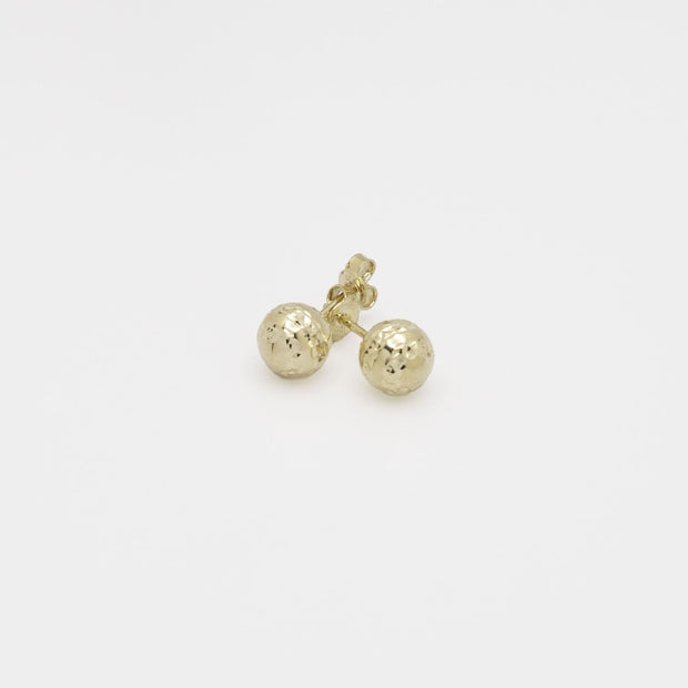 Saffy Jewels Earrings 10K Gold Disco Ball Studs Earring Yellow EG106904040_1