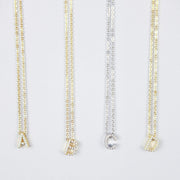 Saffy Jewels Necklaces Pave Initial Necklace NGW02403030_1
