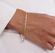 Saffy Jewels Bracelets Jaden chain Bracelet Yellow / 2mm x 7.25" BGS0170400_1