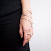 Saffy Jewels Bracelets Jaguar Link Bracelet White / 7" BGW02451