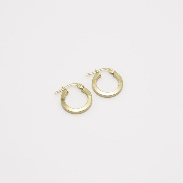 Saffy Jewels Earrings 10K Gold Hoop Earrings Yellow E10G0490207040_1