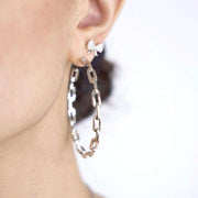 Saffy Jewels Earrings Chain Link Hoops Earring