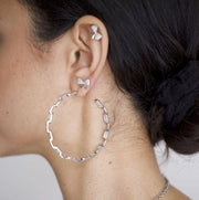 Saffy Jewels Earrings Chain Link Hoops Earring