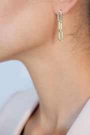 Saffy Jewels Earrings Link Hanging Earring Yellow EGN01804020_1