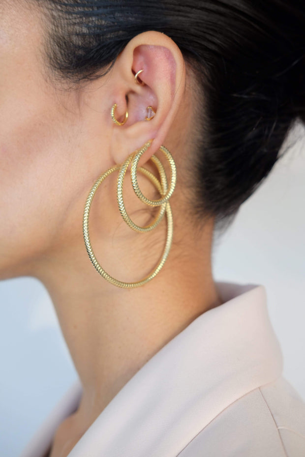 Saffy Jewels Earrings Rihanna Hoops