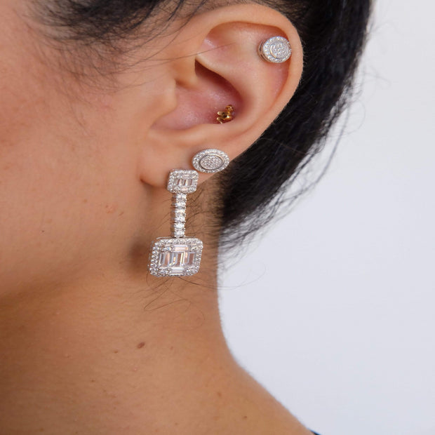 Saffy Jewels Earrings Square Drop Earring