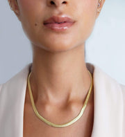 Saffy Jewels Necklaces Carrie Herringbone Necklace
