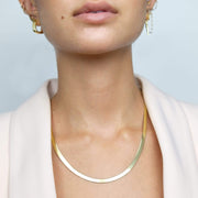 Saffy Jewels Necklaces Harper Herringbone Yellow / 18" NGN0280040_3