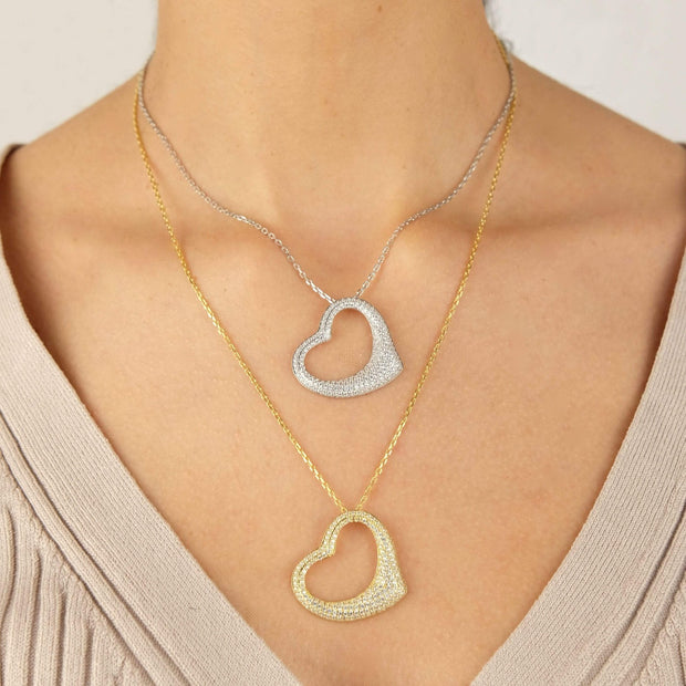 Saffy Jewels Necklaces Heart Pendant Necklace