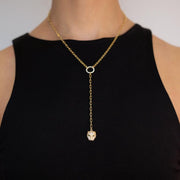 Saffy Jewels Necklaces Jaguar Long Hanging Link Necklace Yellow / 16"