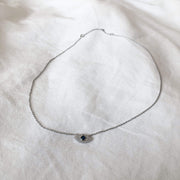 Saffy Jewels Necklaces Pave Mini Evil Eye Necklace