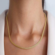 Saffy Jewels Necklaces Popcorn Mesh Chain
