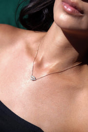 Saffy Jewels Necklaces Scarlett Pouty Lip Pendant Chain Rose / 16" NRGW0160700_3