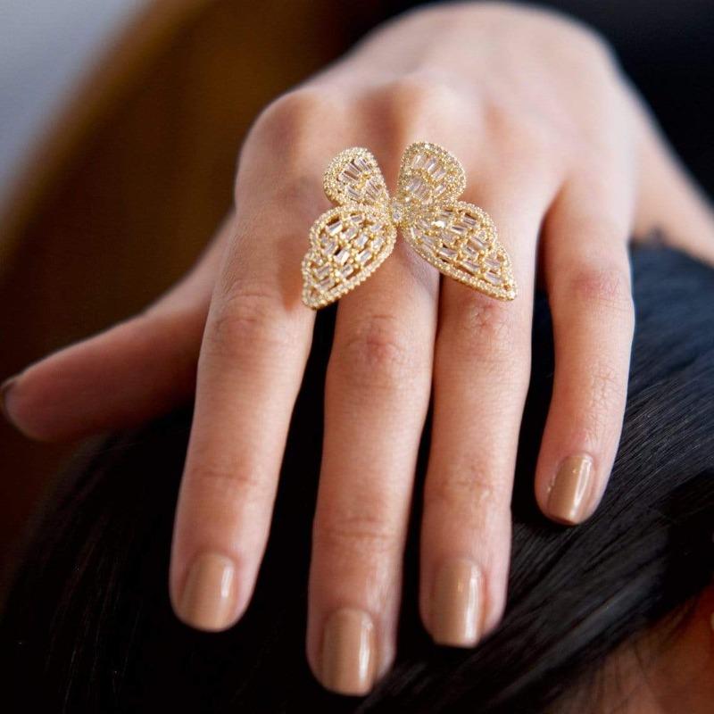 Amal butterfly Ring – Saffy Jewels