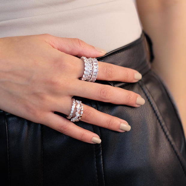 Saffy Jewels Rings Dainty Baguette Ring