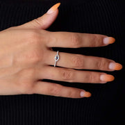 Saffy Jewels Rings Twist Evil Eye Ring