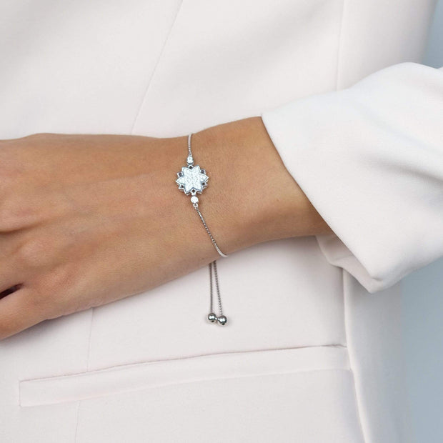 Saffy Star Bracelet White / 8" Adjustable BGW025030400_21