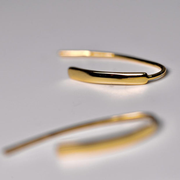 Saffy Jewels Earrings Threader Gold Earring Yellow EGN05090